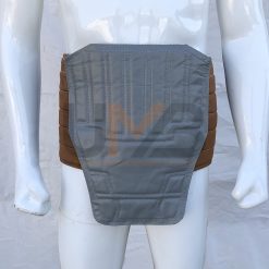 Star Wars Mandalorian Leather Waist Cummerbund & Tasset – Cosplay Bounty Hunter Gear