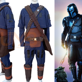 Mandalorian Flight Suit Din Djarin Cosplay Bounty Hunter Outift Full set