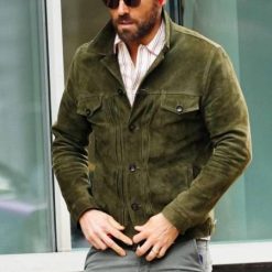 Delivery Charges for David's Green Suede Leather Jacket