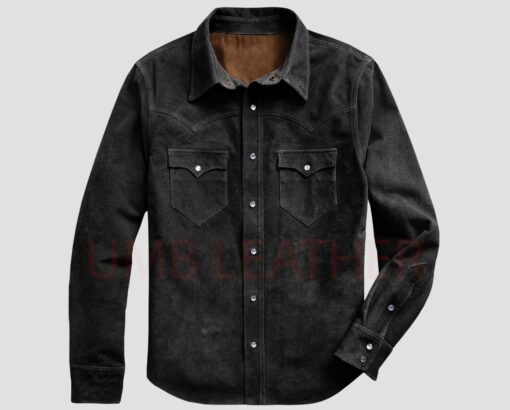 Suede Trucker Shirt