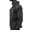 Mandalorian Brown Flight Suit Cosplay Costume 3-Piece Set with Customizable Fit, Flak Vest, and Pants