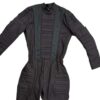 Custom Black Mandalorian Flight Suit with Flak Vest and Optional Kama – Cosplay Costume for Star Wars Armor Build