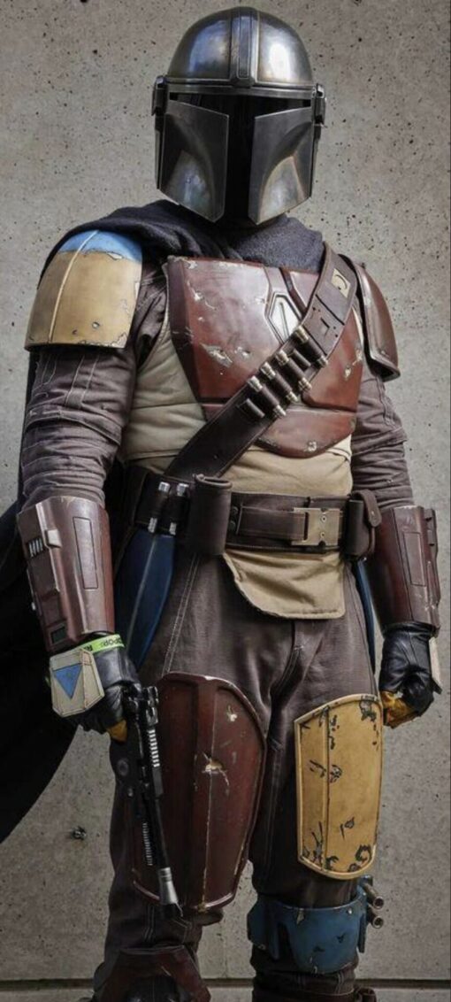 Mandalorian Pre-Beskar Flak Vest and Cummerbund – Din Djarin Season 1 Cosplay Costume Soft Parts